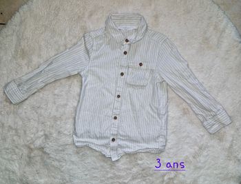 Chemise garçon 3 ans
