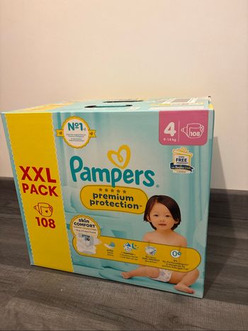 Couches Pampers prenium protection