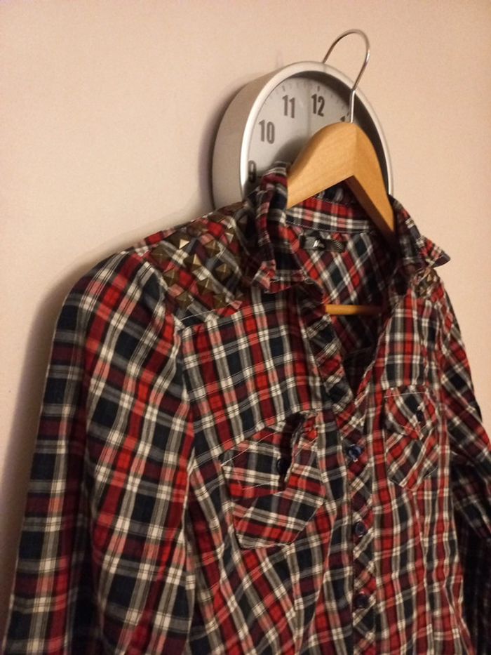 Chemise à carreaux rouges 🩷 - photo numéro 3