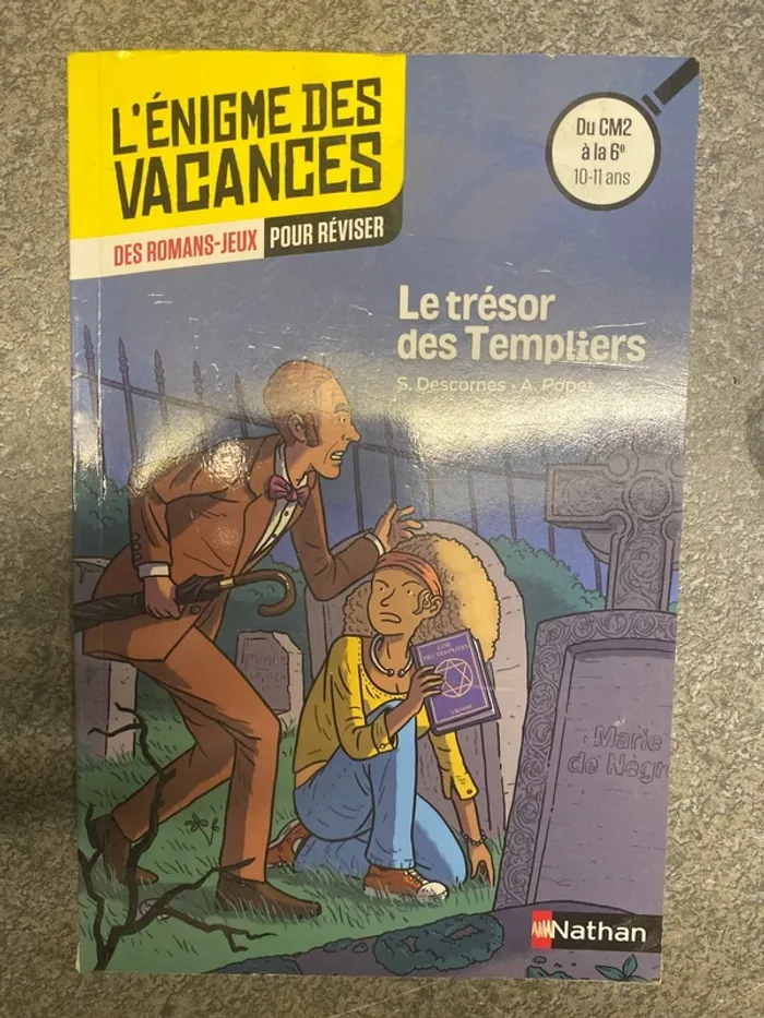 Cahier de vacances