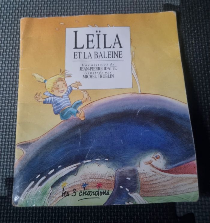 Livre enfant Leïla et la baleine - photo numéro 1