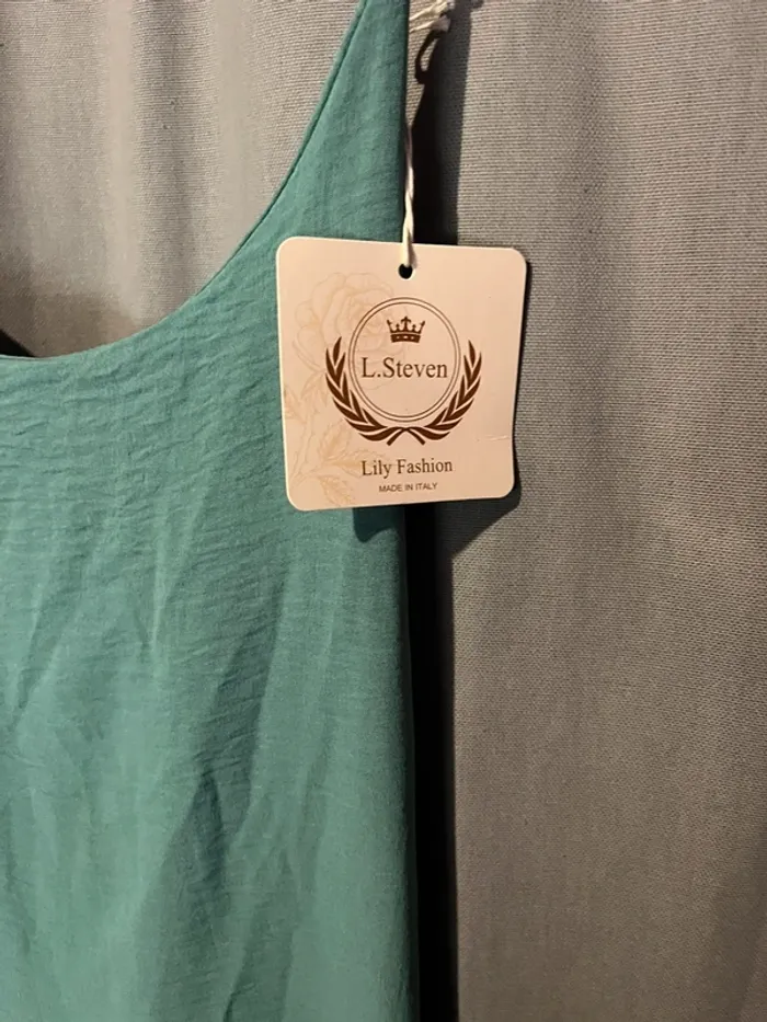 Robe longue verte Lily fashion neuve - photo numéro 3