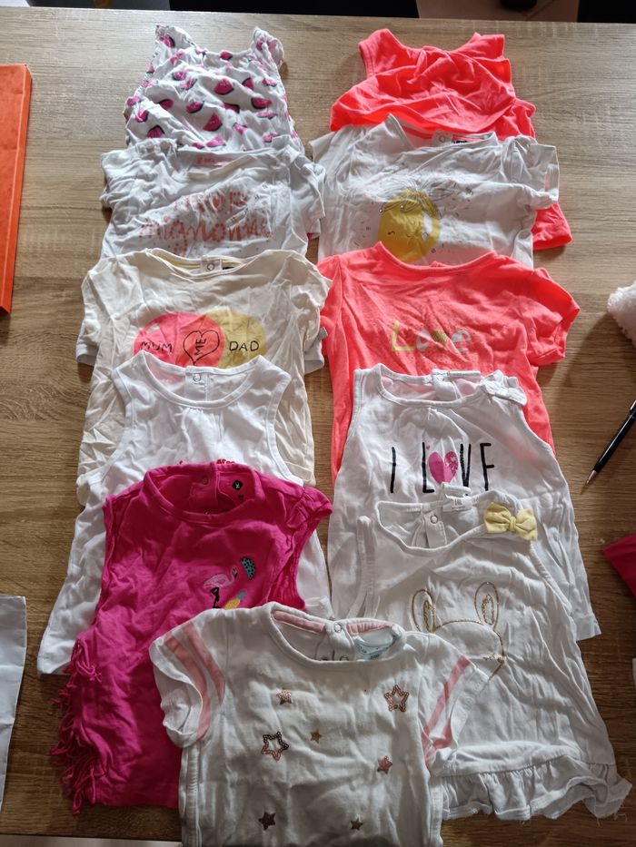 Vend lot vêtement 6 mois