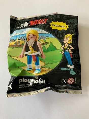 figurine playmobil Astérix (Goudurix) officiel neuf sous blister (Ultra rare collector)