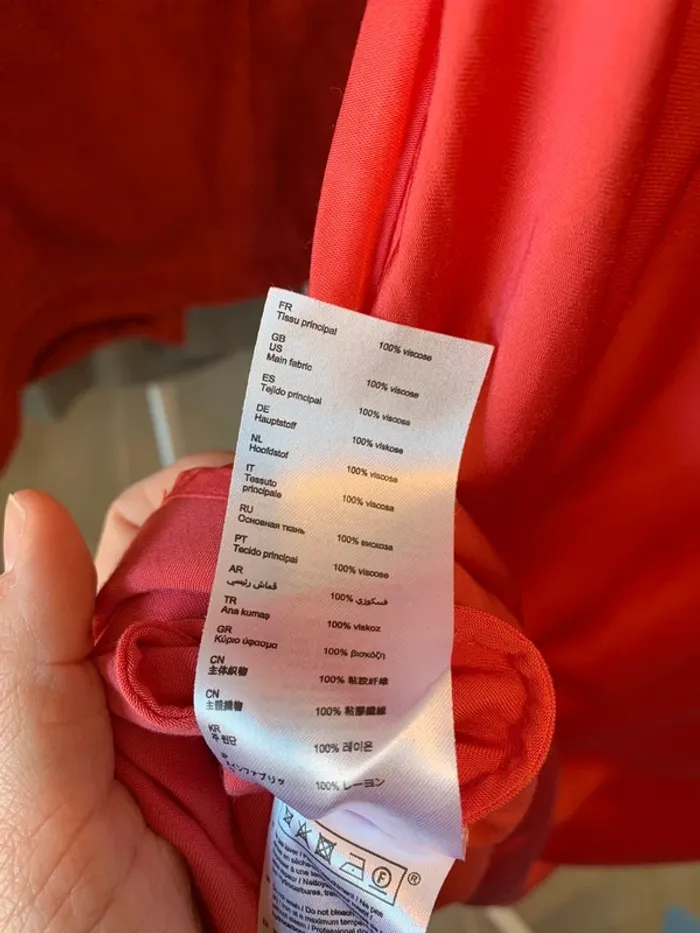 Jupe rose fuchsia Claudie Pierlot taille 36 - photo numéro 4