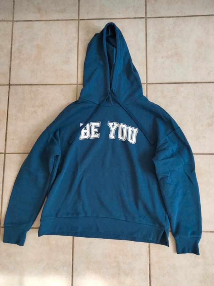 Pull bleu marine polaire