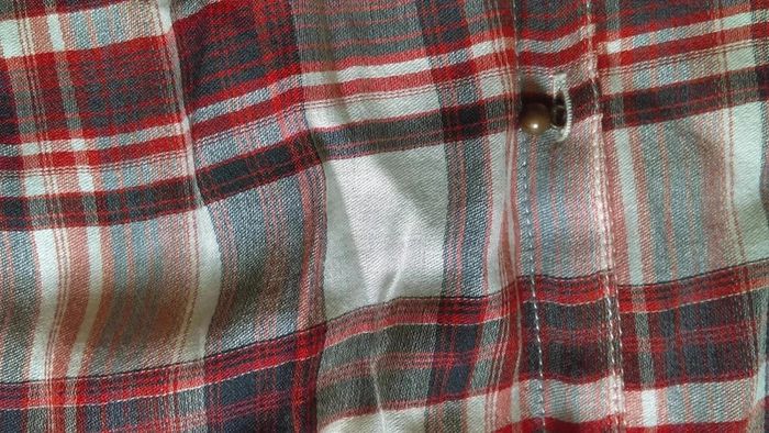 Chemise femme à carreaux à manches longues T42 - Camaieu - photo numéro 5