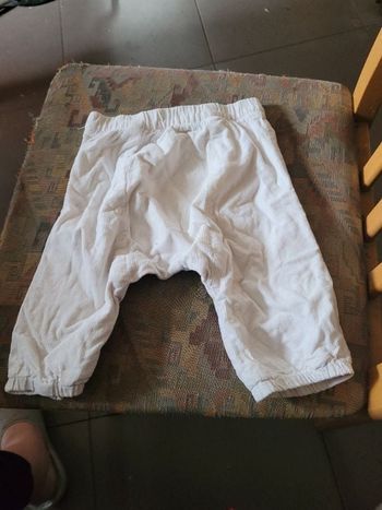 Pantalon velours taille élastique kitchoun