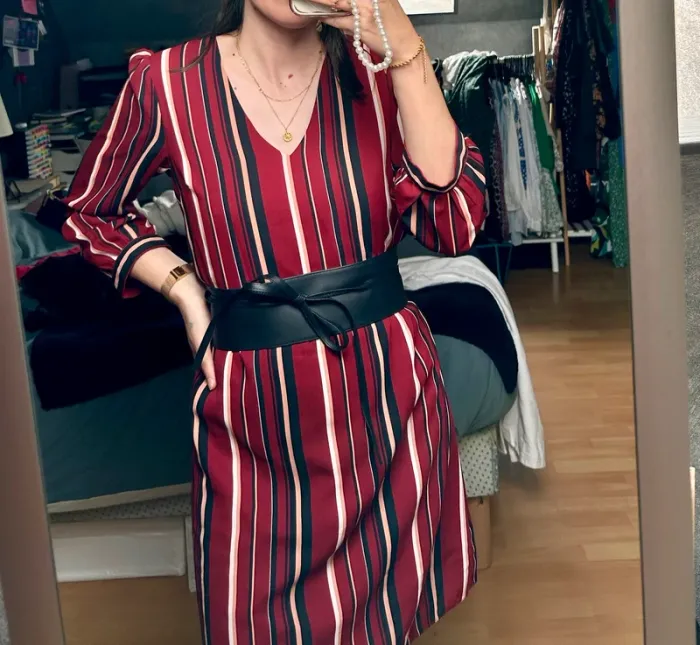 Robe à Rayures
