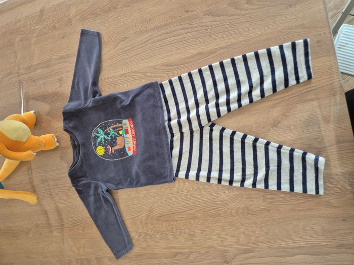 Pyjama 2 ans reconstitué - Haut Tape à l'Œil 24 mois & Bas Orchestra 2 ans - photo numéro 8