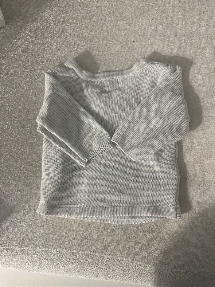 Gilet bébé blanc - photo numéro 2