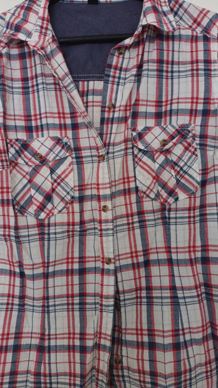 Chemise à carreaux femme 38 - photo numéro 2