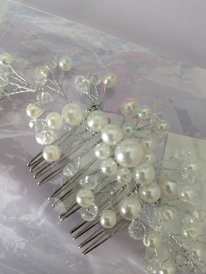 Bijoux de cheveux mariage - photo numéro 2