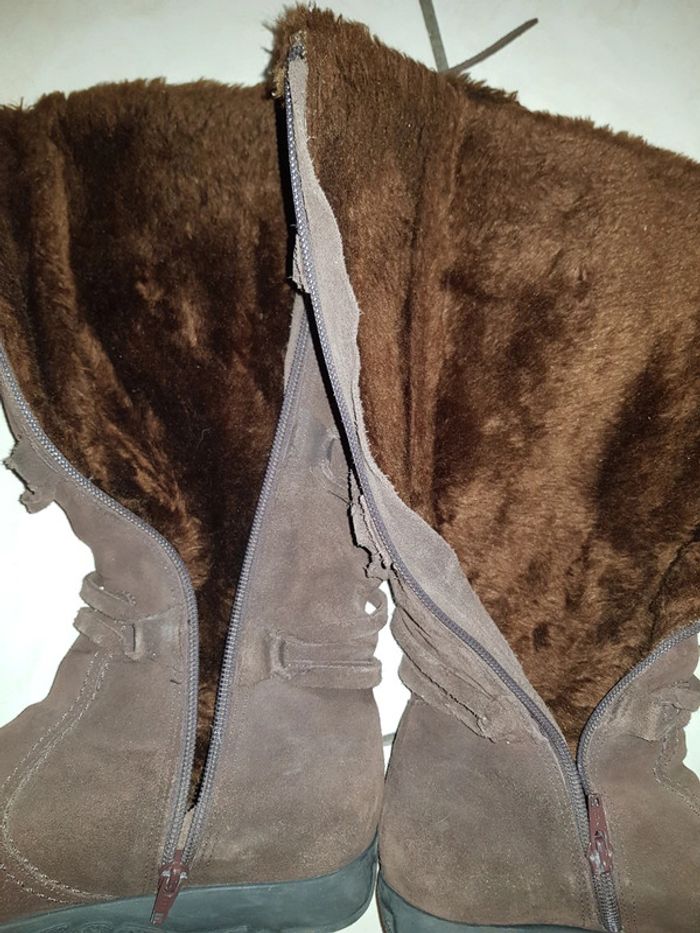 Bottes daim - photo numéro 5