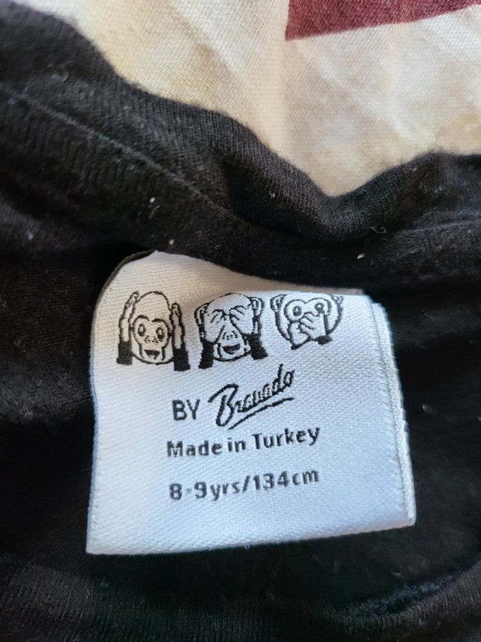 Débardeur noir motif sequins licorne - photo numéro 3