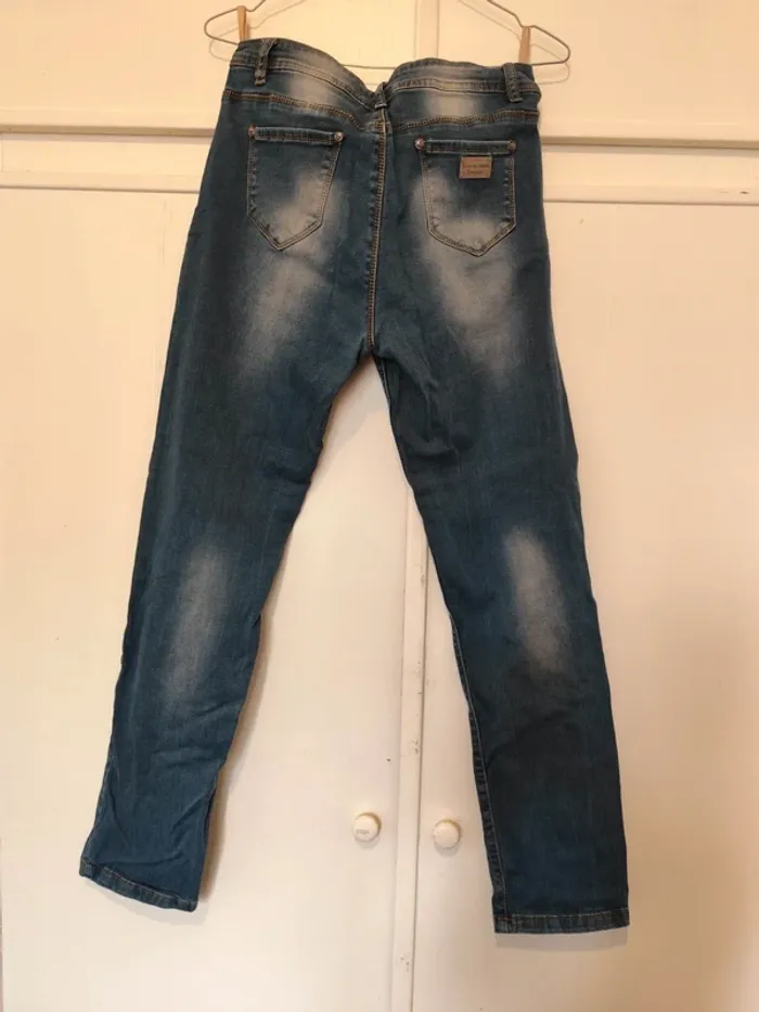 Pantalon jeans femme Monday denim taille L 40 - photo numéro 4