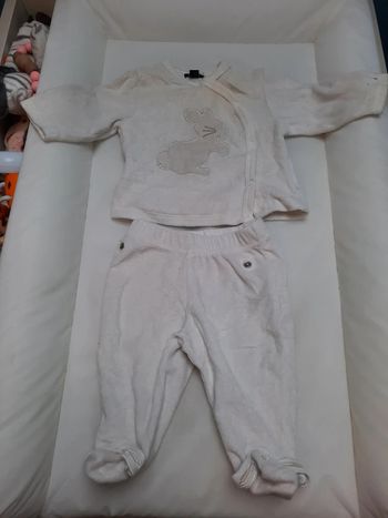 Pyjama 2 pieces kiabi 3 mois