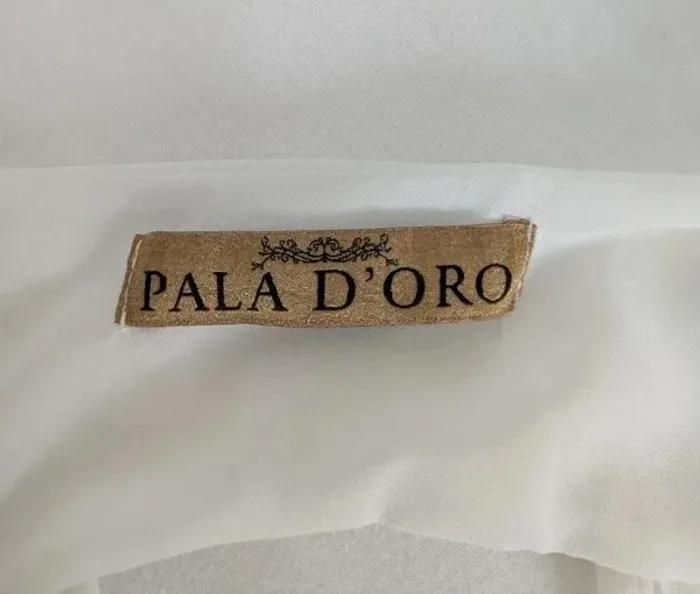 Blouse d'été fleurie manches à volants - Pala d'oro - taille S/M - photo numéro 3