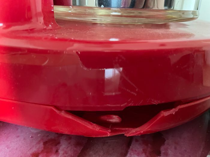 Cafetière moulinex rouge en très bon état - photo numéro 3