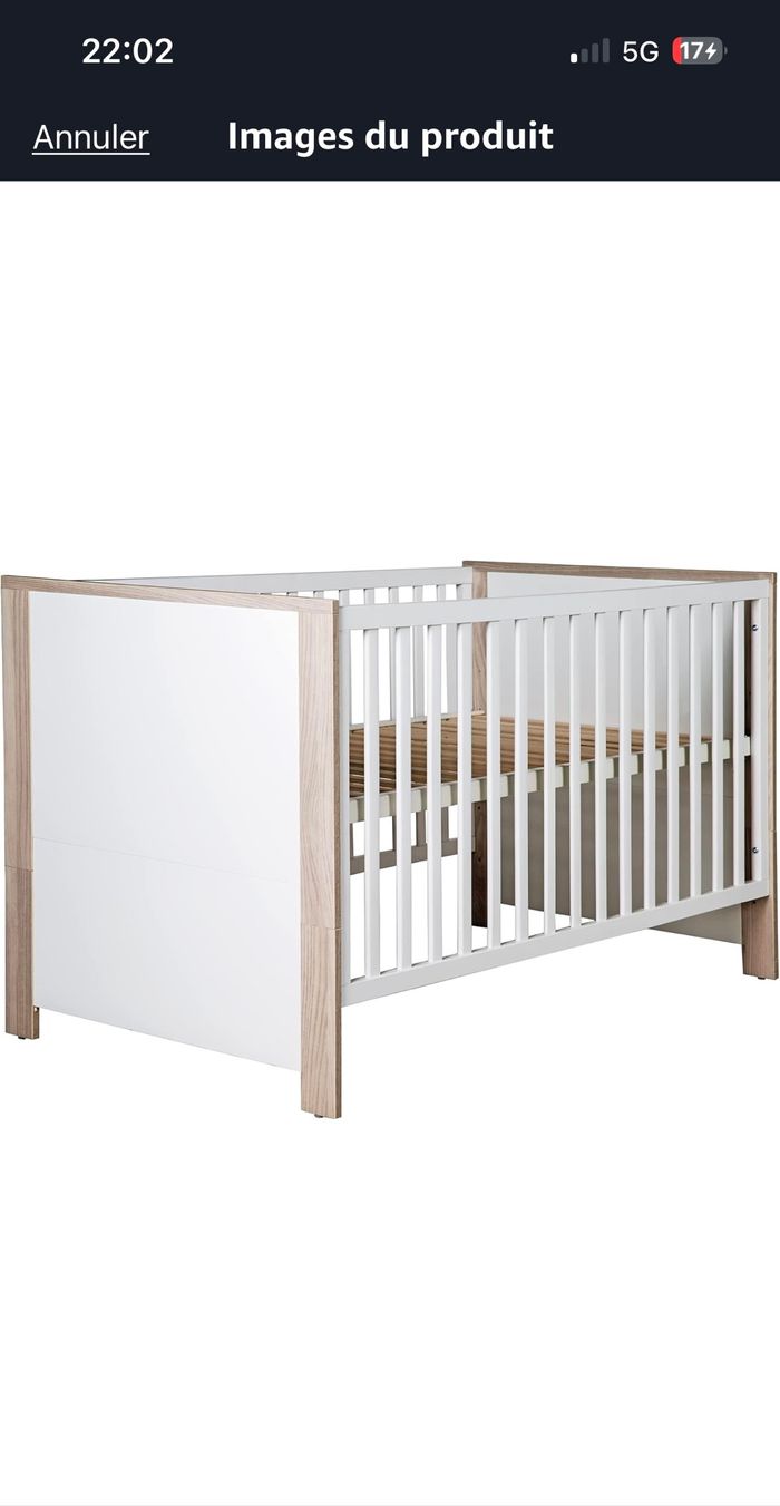 Lit + matelas bébé