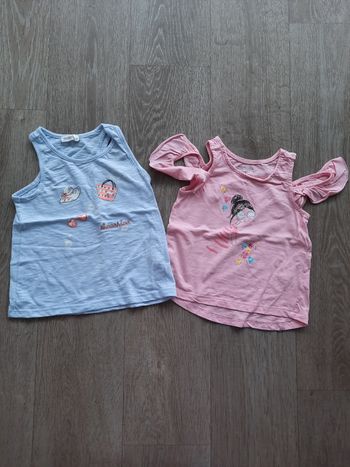 Lot Débardeur taille 4 ans marque orchestra