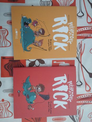 Lot BD Préhistoric Rick