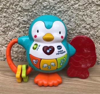 Hochet P’tit pingouin Vtech très bon état - à partir de 6 mois