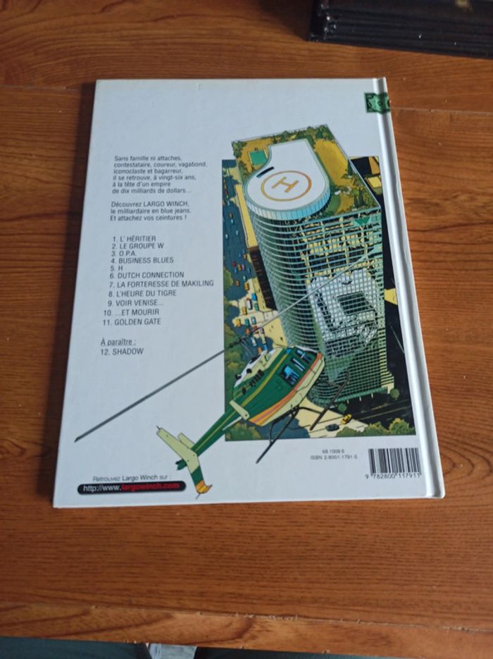BD largo winch l'héritier - photo numéro 2