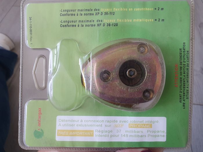 Détendeur propane elfi clip - photo numéro 2