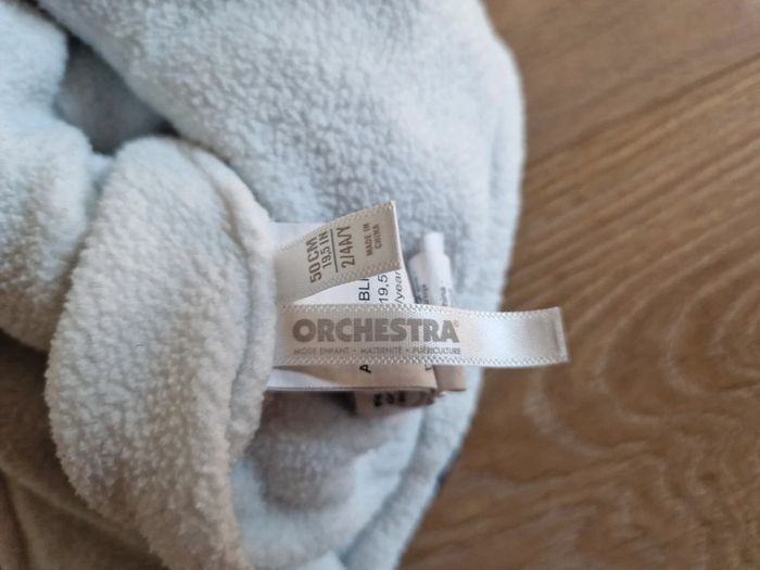 Bonnet garçon orchestra bleu marine 2-4 ans - photo numéro 3