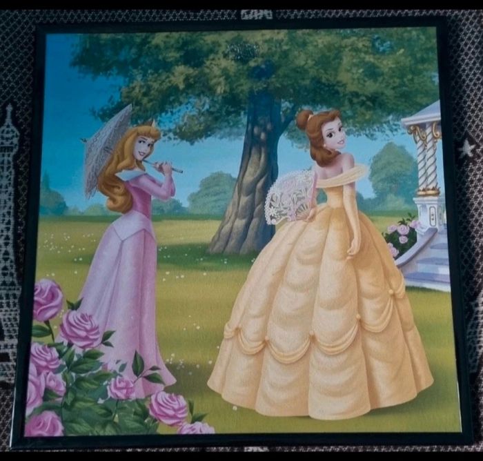 Tableau Princesses Disney (Aurore et Belle) - photo numéro 2