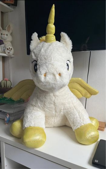 Peluche licorne géante XXL
