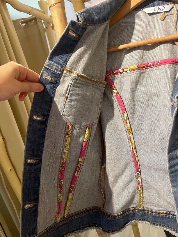 Veste sans manches en jean Liu-Jo taille S - photo numéro 10