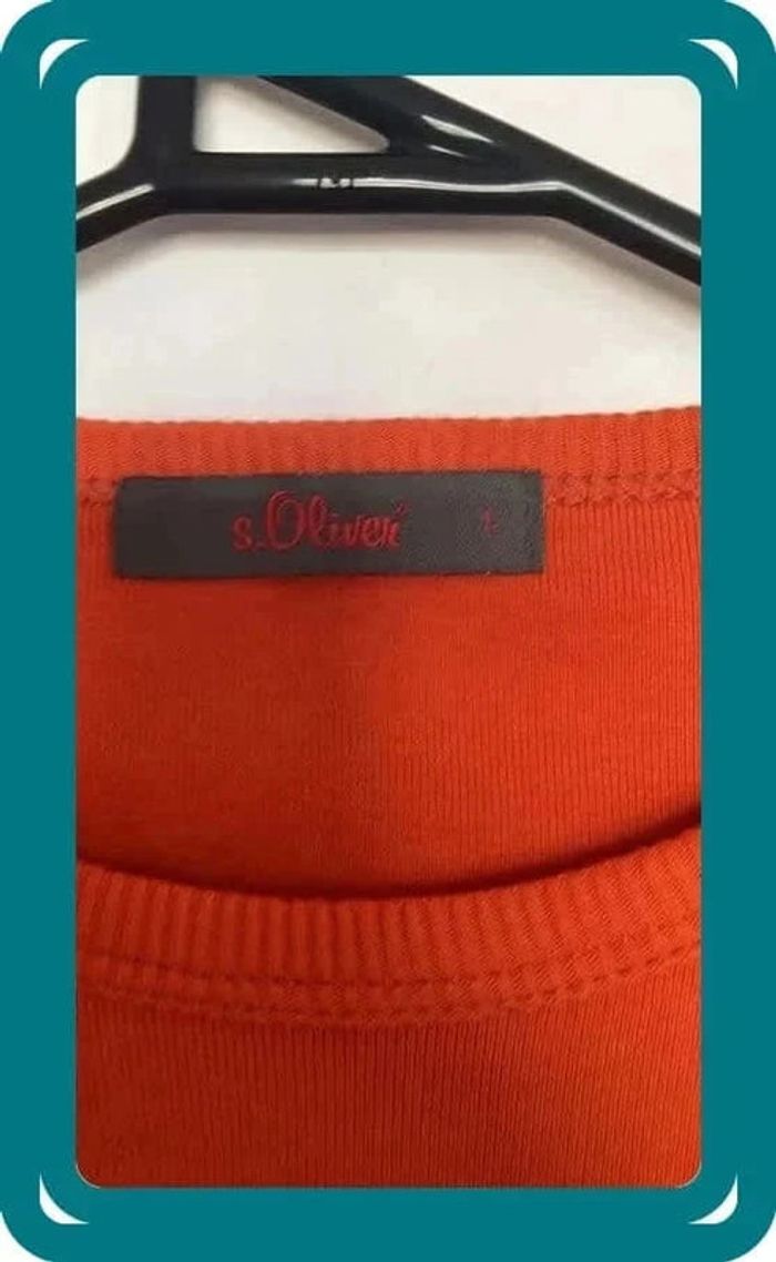 t-shirt orange - photo numéro 2