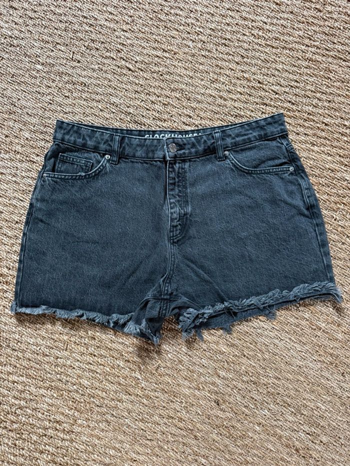 Short jeans noir