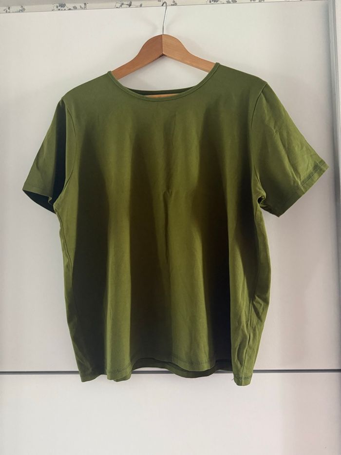 Tee-shirts vert