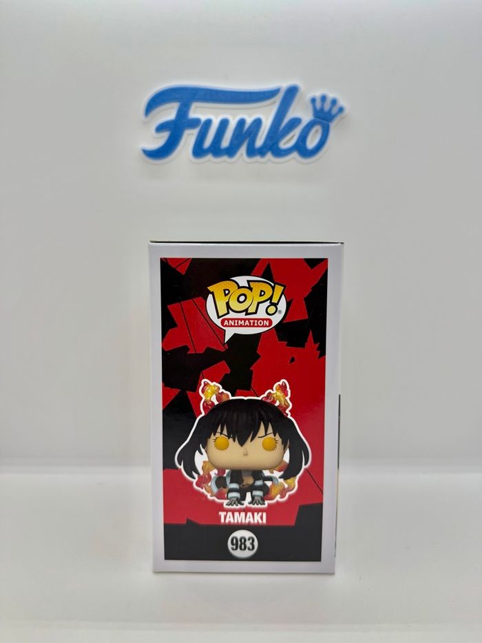 Funko Pop Fire Force Tamaki 983 GLOW Hot Topic 🇺🇸 - photo numéro 6