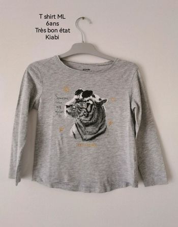 T shirt ML 6ans