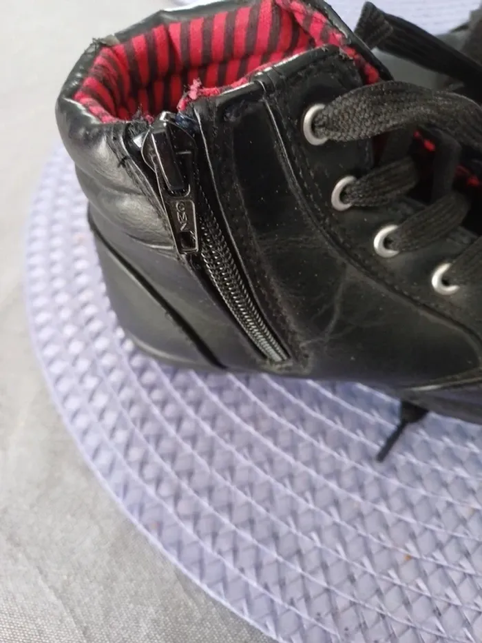 Basket haute avec fermeture eclaire pour garçon taille 29 - photo numéro 4