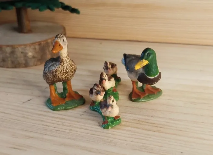 Schleich famille canard Figurine animal de la campagne