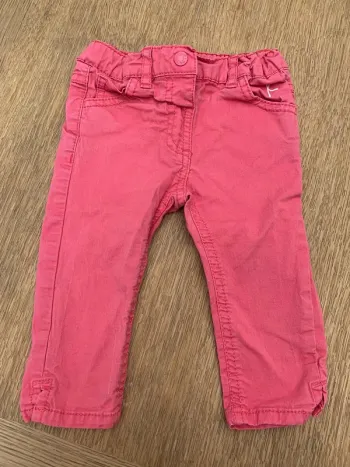 Pantalon rose 12 mois fille