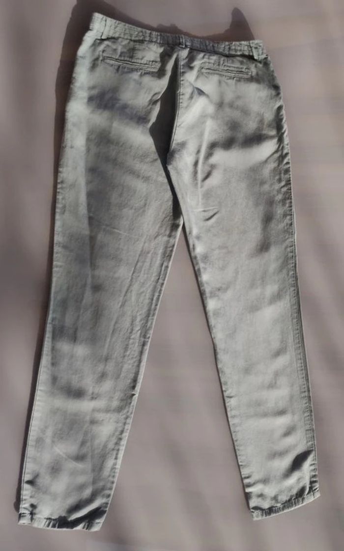 Pantalon été vert clair - photo numéro 3