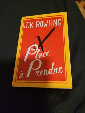 Une place à prendre J K Rowling