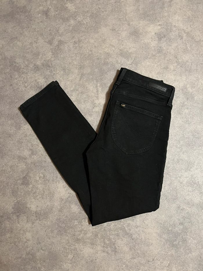 Jean femme slim 40 noir // Jean Lee Elly W30 L31