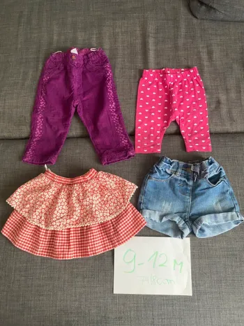 Vêtements 9-12 mois