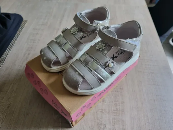 Sandales cuir fille P.26 - photo numéro 4