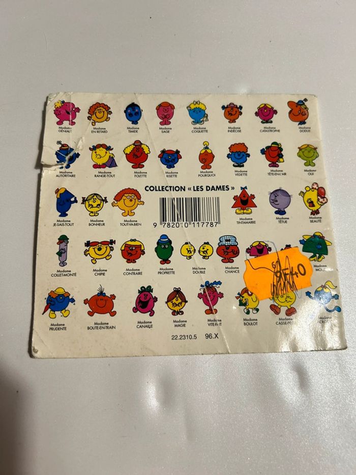 Livre Monsieur madame années 90. Mme chance - photo numéro 5