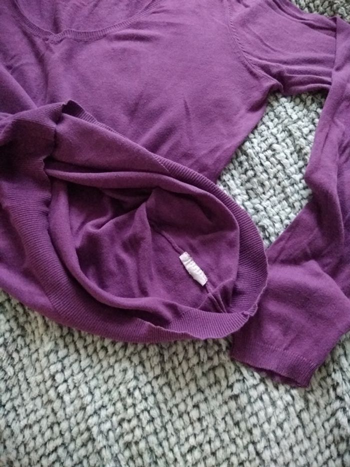 Pull fin col V - photo numéro 5