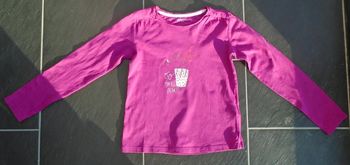 Joli tee-shirt pailleté fille 8 ans Vertbaudet