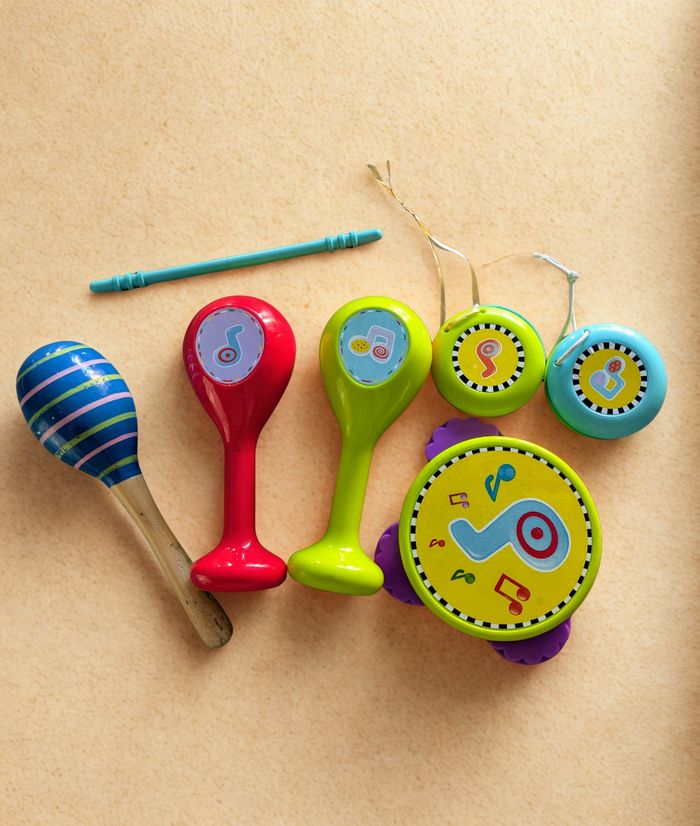 Ensemble d' instruments de musique enfant